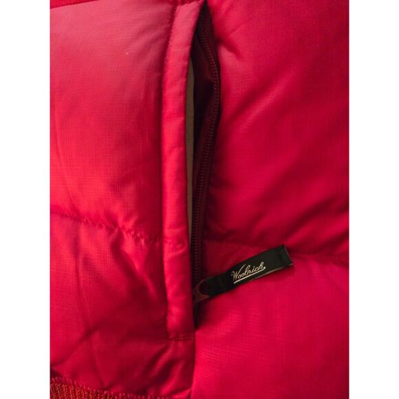 Vintage Woolrich Womens Red Puffer Vest XL Warm - Picture 2 of 10